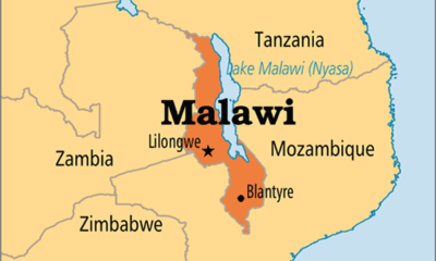 Malawi map