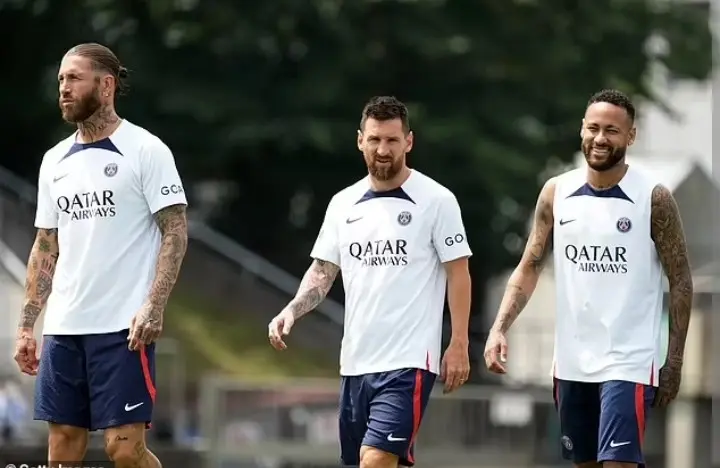 Messi, Neymar, Ramos