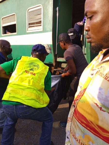 Rescue at Train vs BRT collision