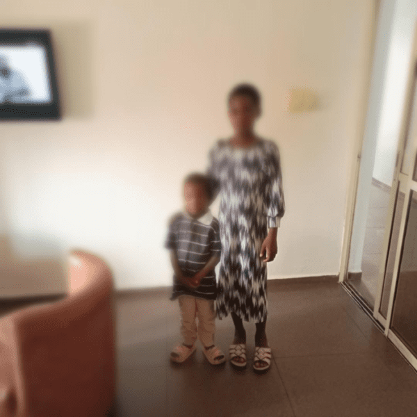 Children forced to eat faeces