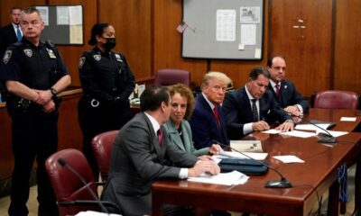 Donald Trump arraigned in court