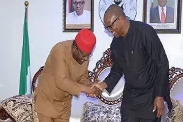 Dave Umahi and Peter Obi