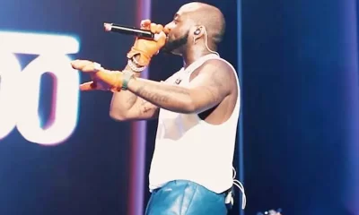 Davido at his Timeless concert