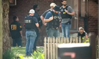FBI and metro police at Nashville shooters home