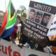 Guptas protest