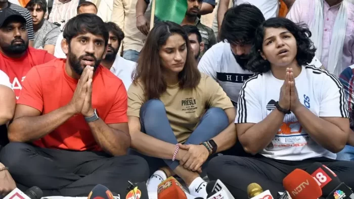 Indian female wrestlers protest over alleged sexual abuse by federation’s boss