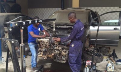 Nigeria's informal education - car repair
