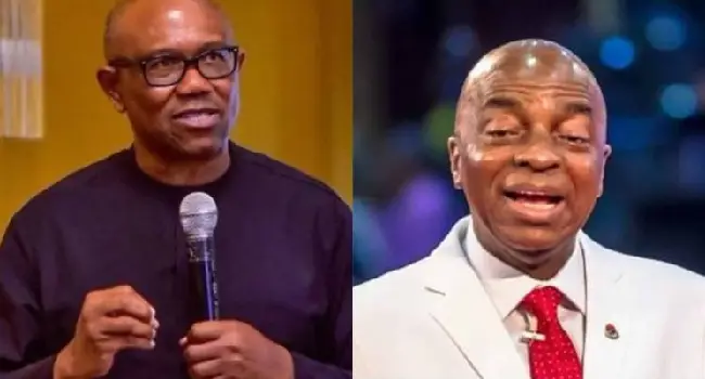 Peter Obi and David Oyedepo