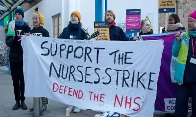 UK nurses prepared to strike until Christmas