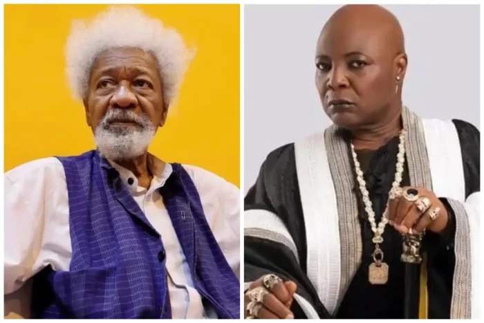 Wole Soyinka and Charley Boy