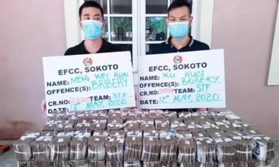 Two Chinese arrested for drug possession