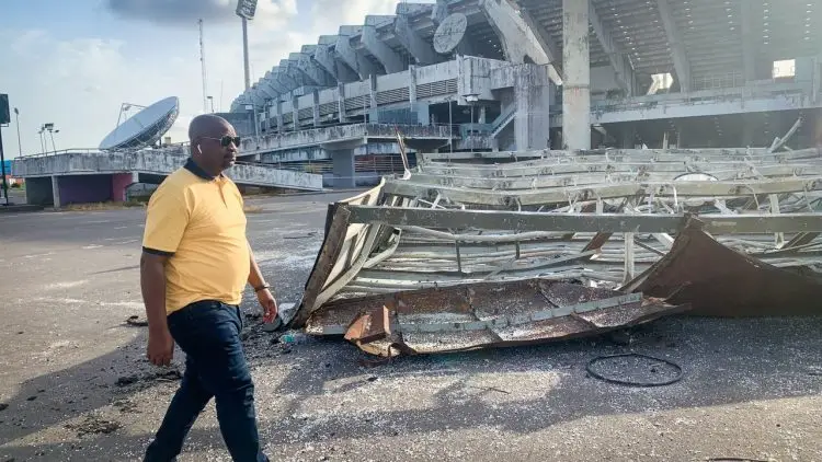 Lagos State stadium in disrepair
