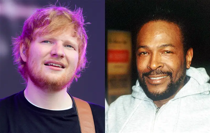 Ed Sheeran and Marvin Gaye
