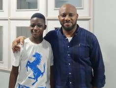 Yul Edochie and son