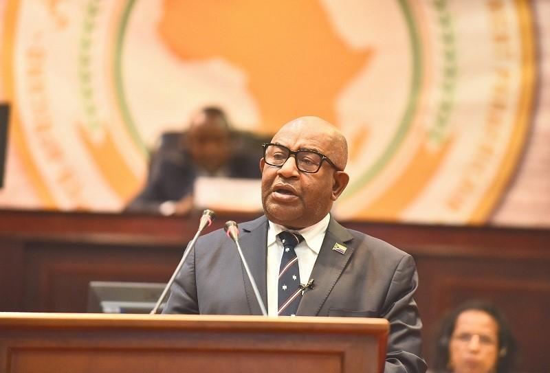 Comoros President Azali Assoumani.