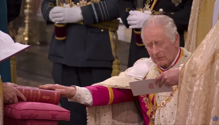 King Charles III takes Coronation oath