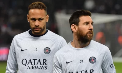 Lionel Messi and Neymar in PSG