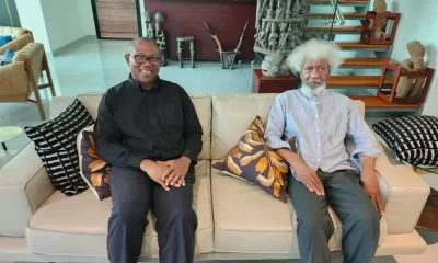 Peter Obi and Wole Soyinka