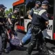 Police arrest protesters in Netherlands