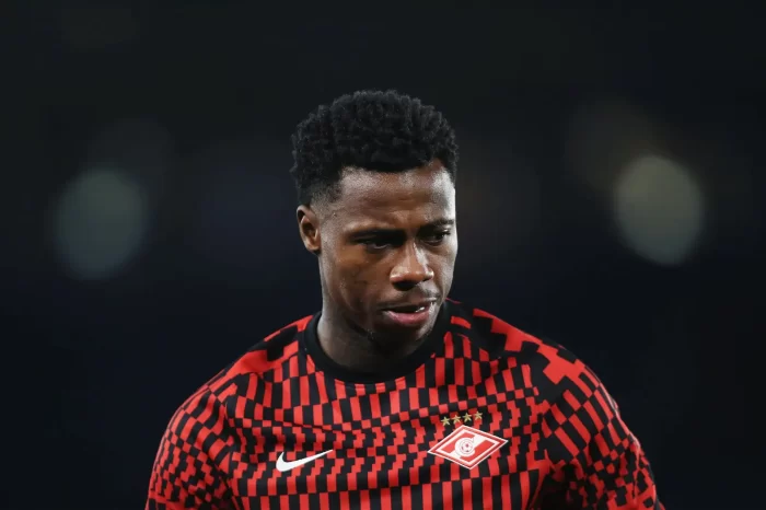 Spartak Moscow and Dutch footballer, Quincy Promes