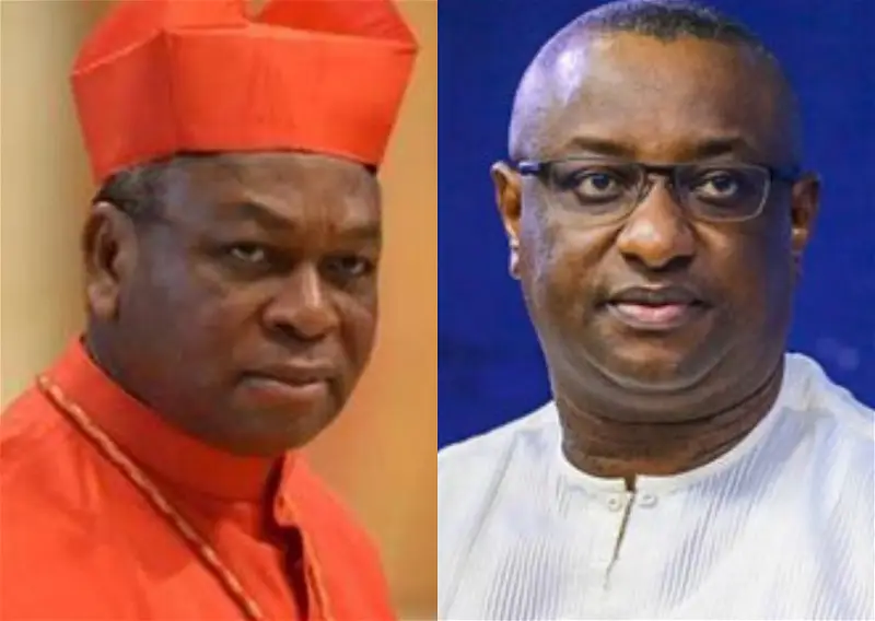 Cardinal John Onaiyekan and Keyamo