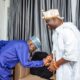 The President, Bola Ahmed Tinubu and The Ooni of Ife, Oba Adeyeye Enitan Ogunwusi