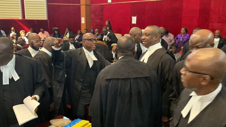 Tribunal, Festus Keyamo in court