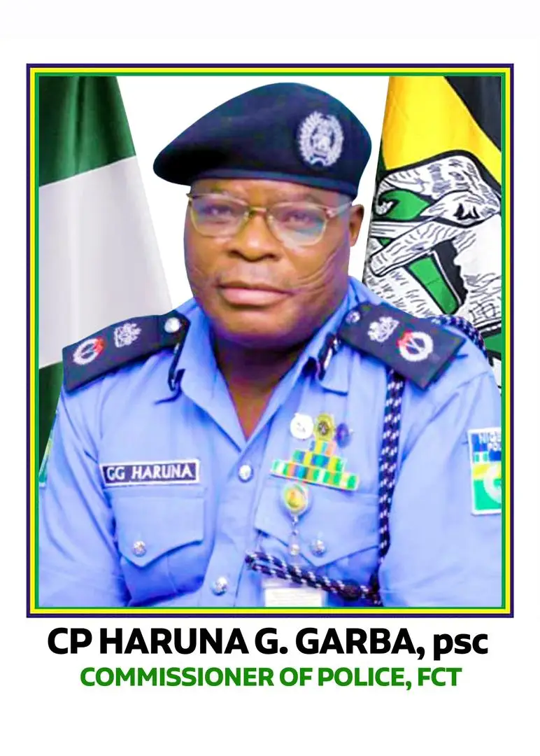 CP Haruna Garba - Commissioner of Police FCT