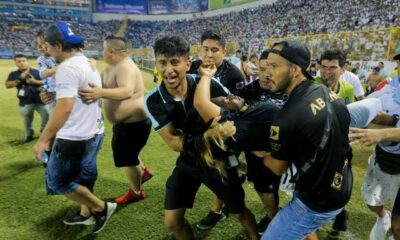 Stadium stampede at El Salvador