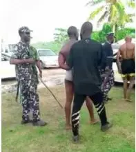 Police captures a kidnapper