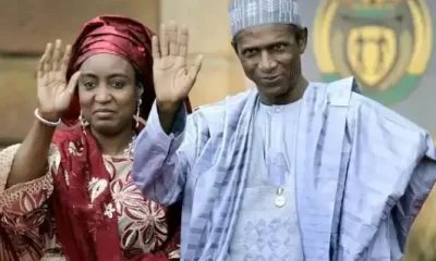 Yar'Adua and wife