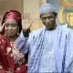 Yar'Adua and wife