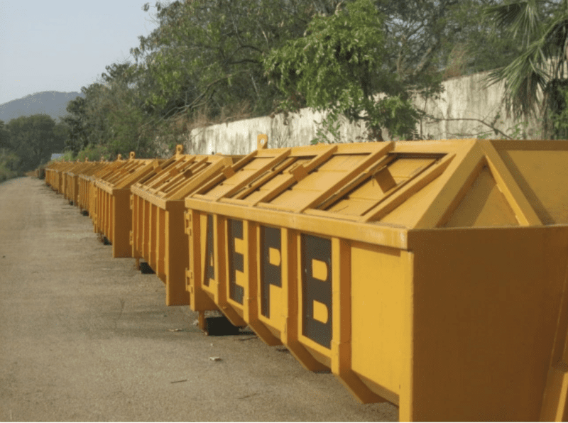 AEPB waste bins
