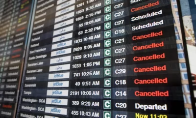 Cancelled flights of airlines