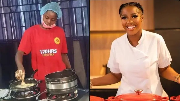 Chef Damilola Adeparusi and Hilda Baci