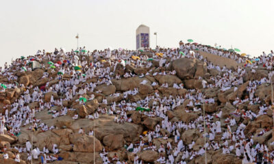 Pilgrims on Mount Arafat - Hajj