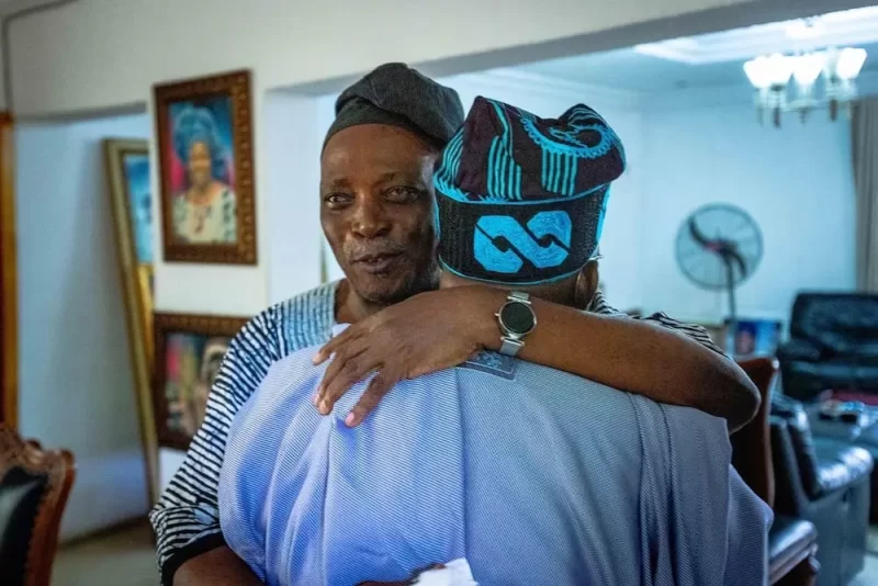 Sen. Rashidi Ladoja and Tinubu