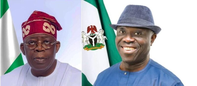 Tinubu and Amnesty Boss - Maj. Gen. Barry T. Ndiomu