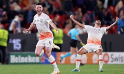 West Ham captain, Declan Rice