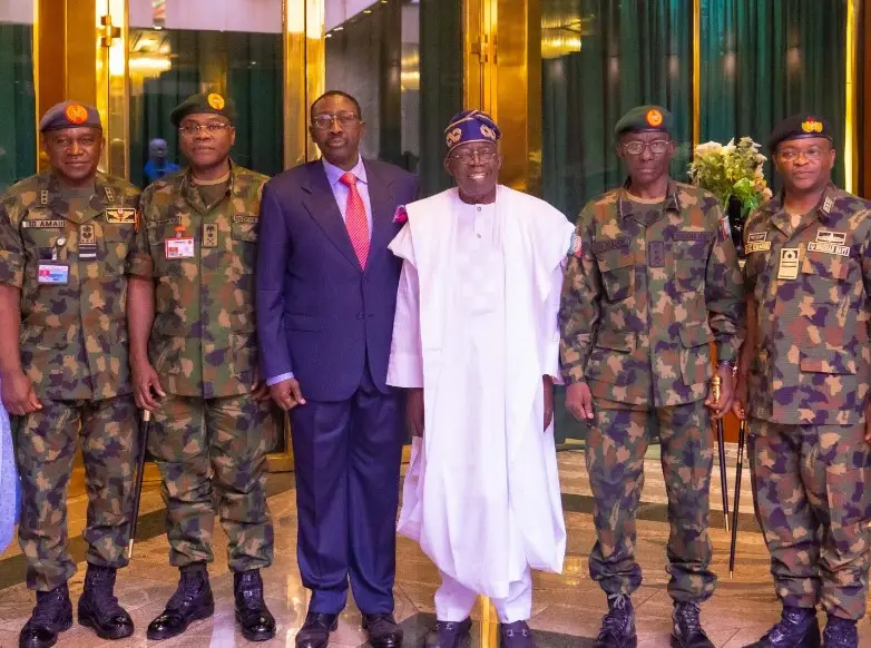 Tinubu and the Service Chiefs