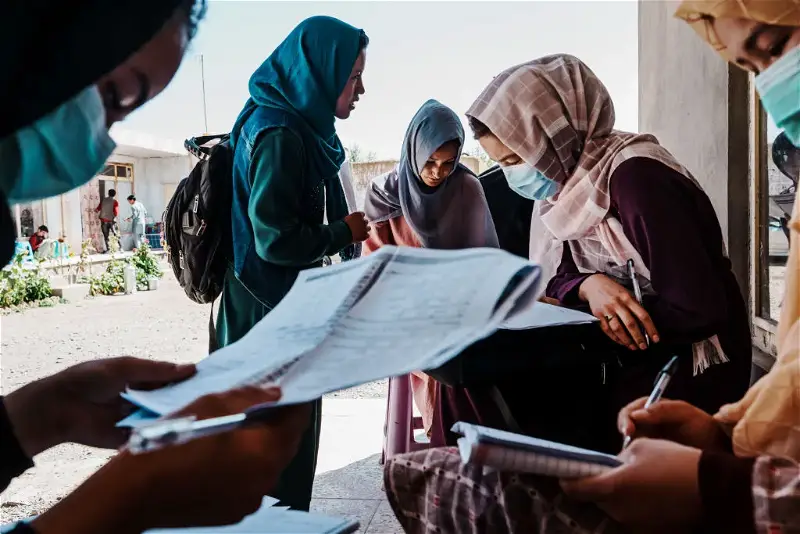 Taliban bars women from writing important medical exam
