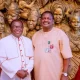 Bishop Kukah and Femi Adesina
