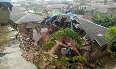 Another collapsed building