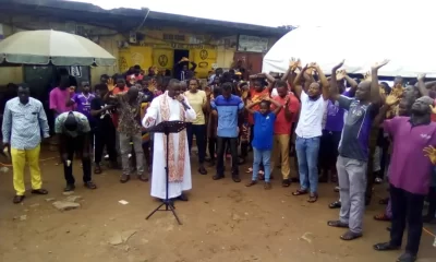 Edo auto spare parts market shuts down for Catholic Priest
