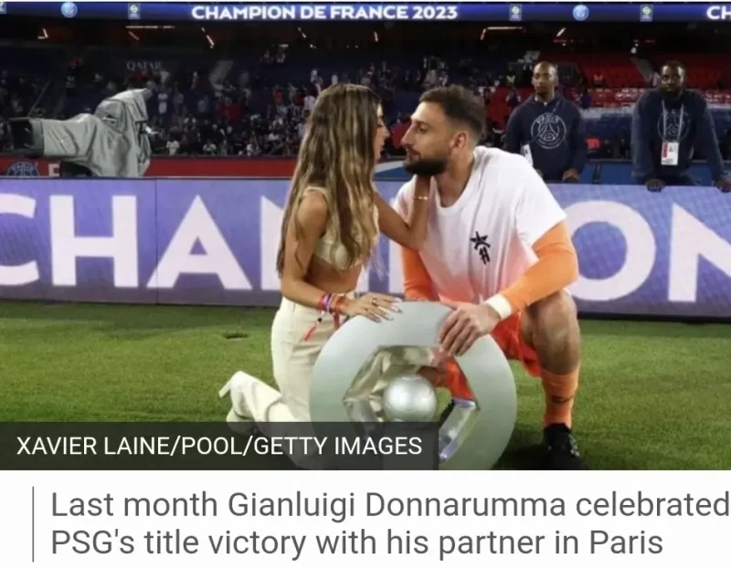 Goalkeeper Donnarumma, partner tied up, robbed in Paris home