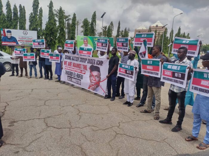 Group protest against El-Rufai's ministerial nomination