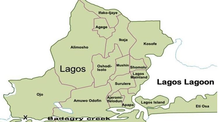 Lagos State Map