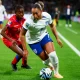 Lauren James and Betina Petit - England vs Haiti