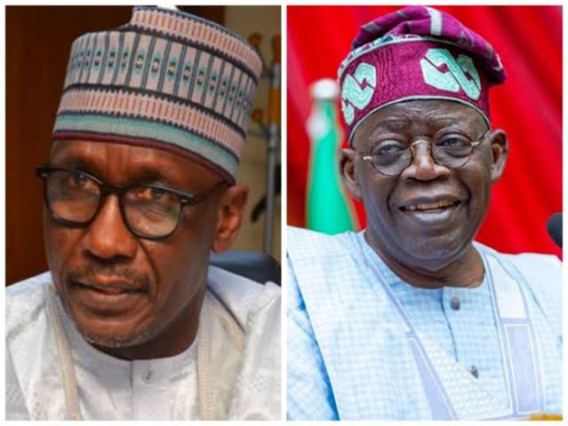 Mele Kyari and Tinubu