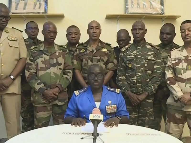 Niger Republic Soldiers-Coup